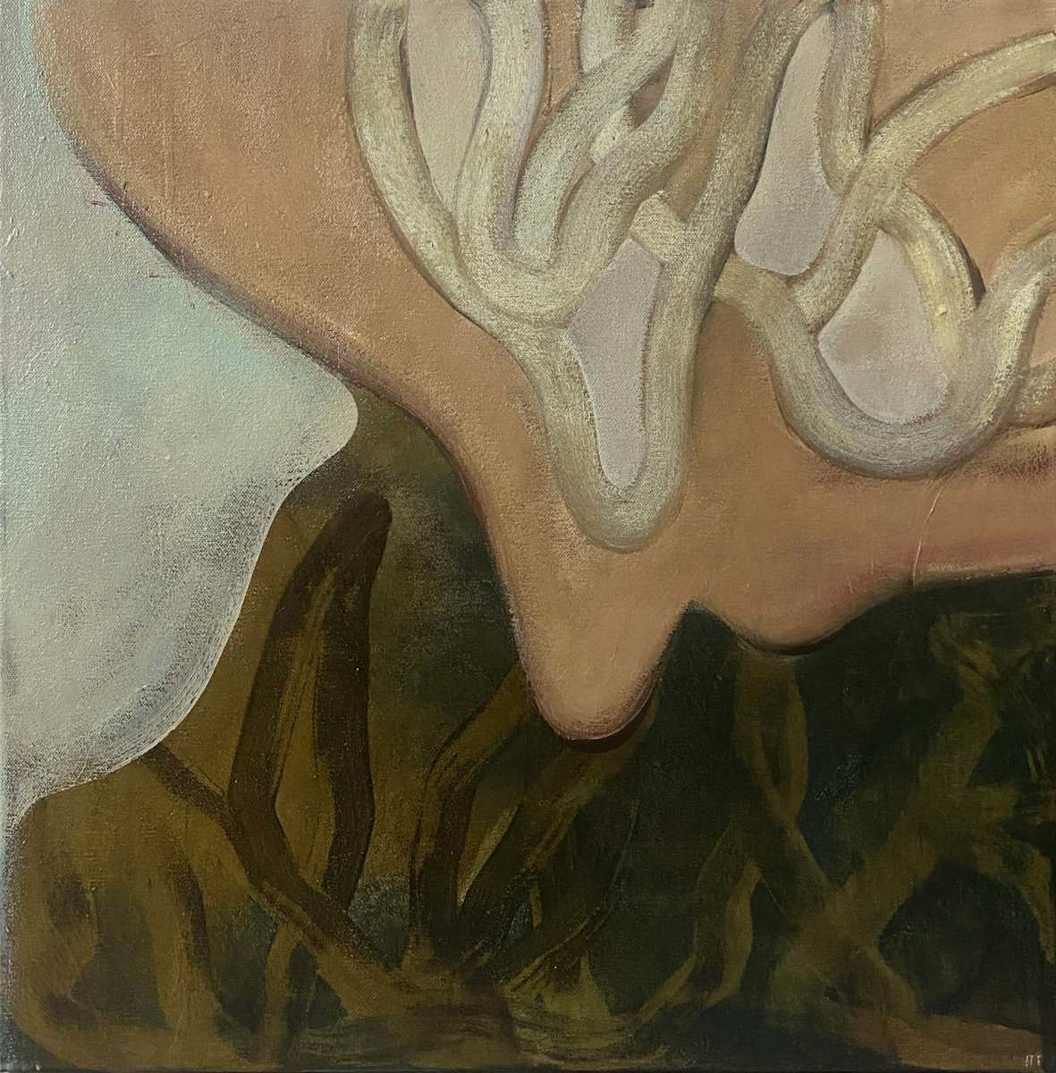 MOON MAD, 50 x 50 cm by Hannah Thomas, Image 1.