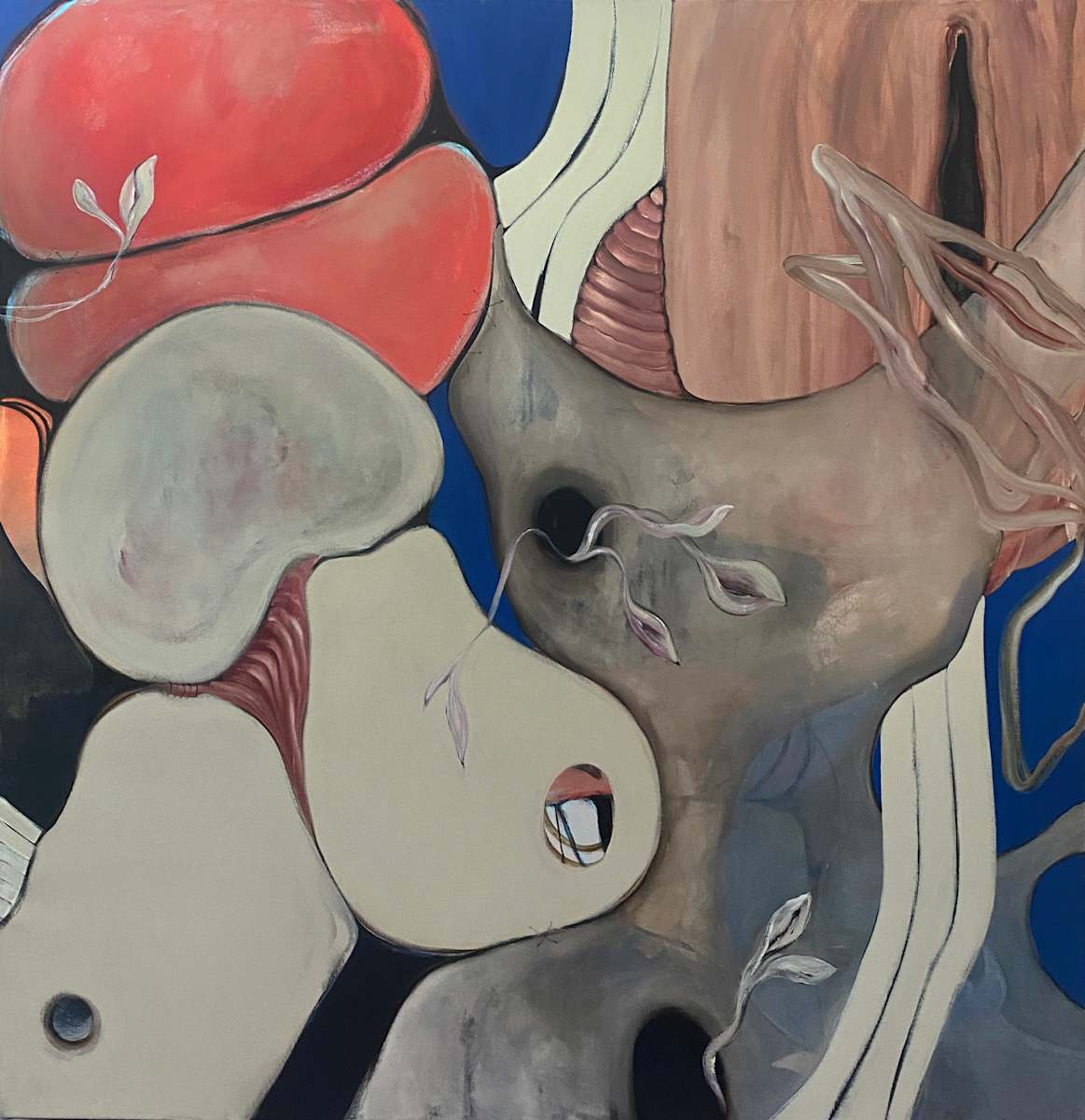 THE UNSETTLING, 170 x 170 cm by Hannah Thomas, Image 1.