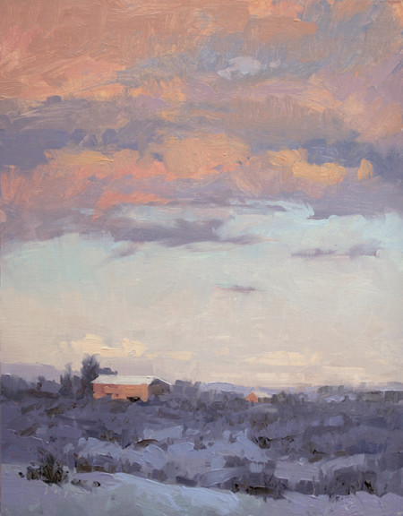 Mesa in Winter by Lyn Boyer 