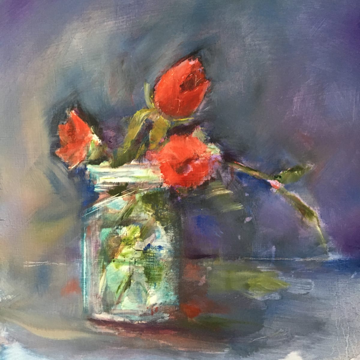 November Roses by Marston Clough 