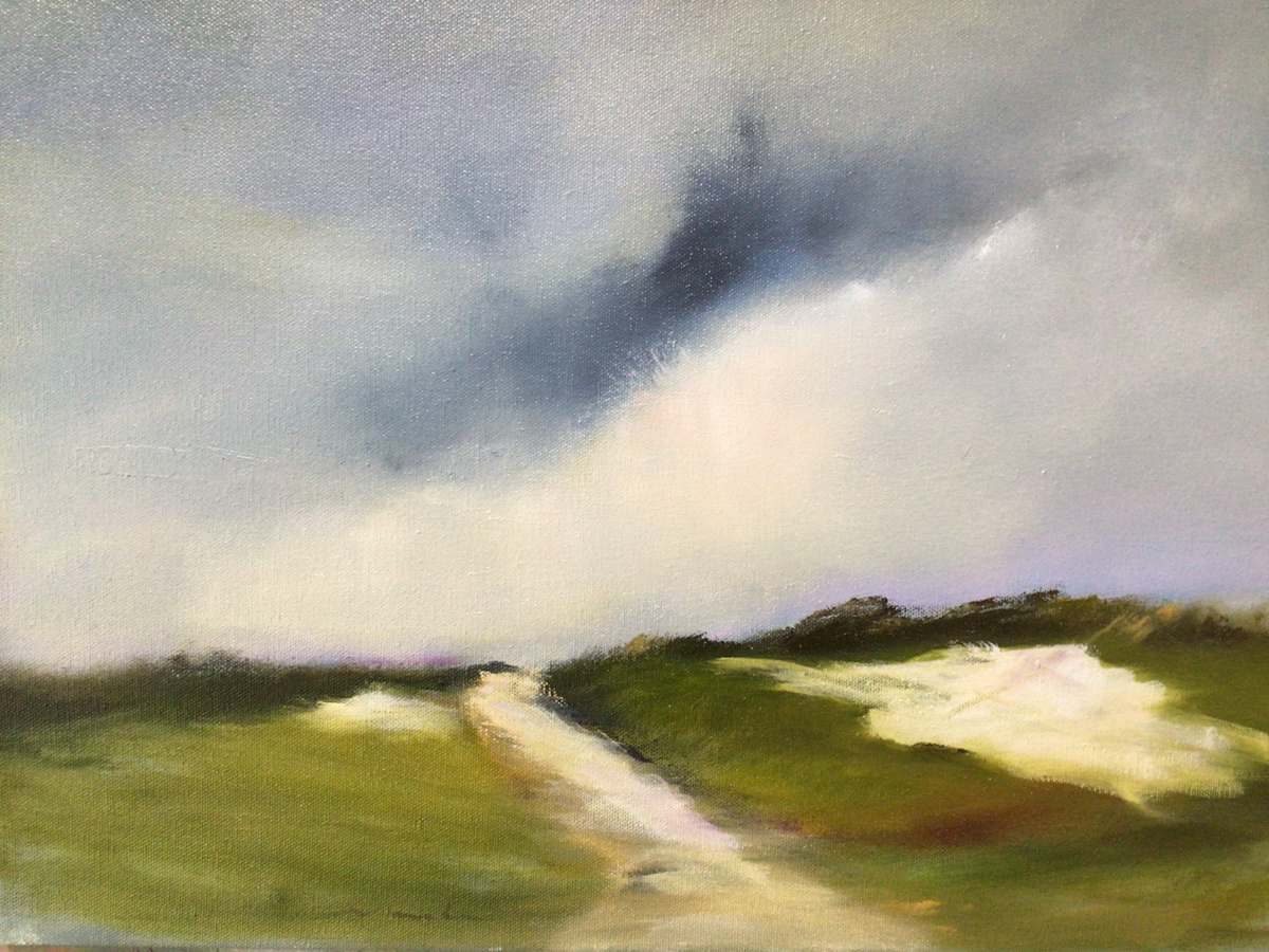 Walking with my friend by Marston Clough 