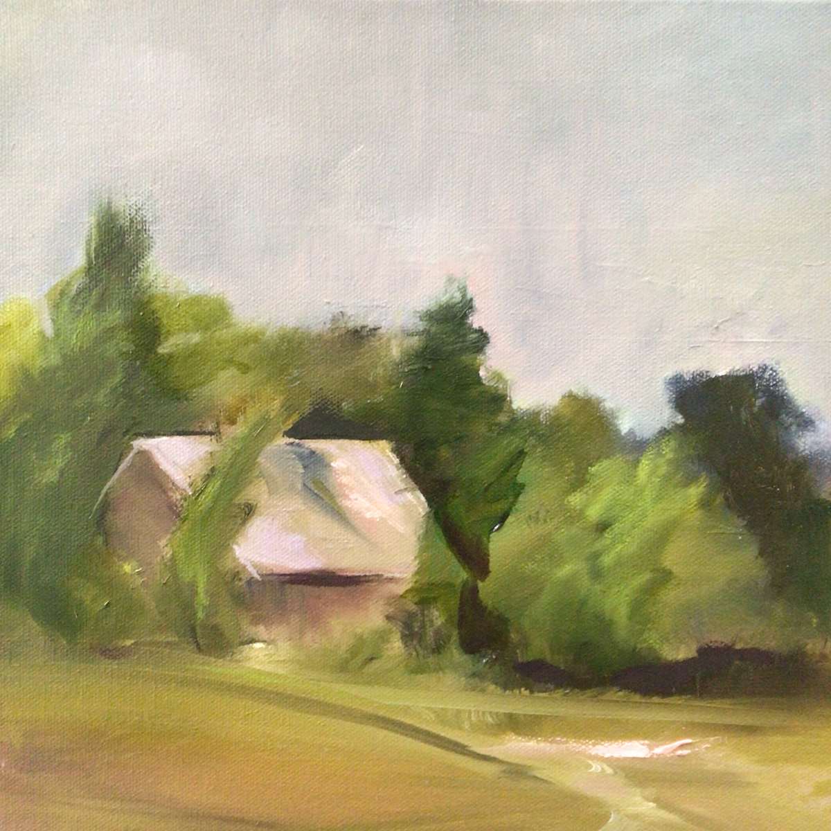 The trees were shaking, West Tisbury by Marston Clough 