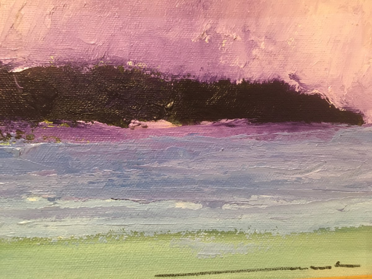 purple island by Marston Clough 