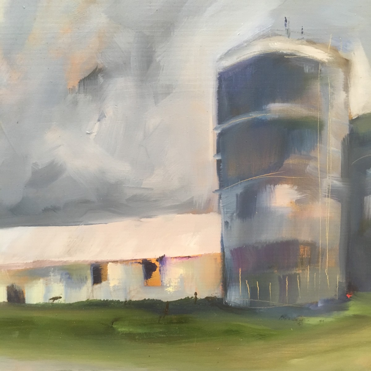 the farm silo by Marston Clough 
