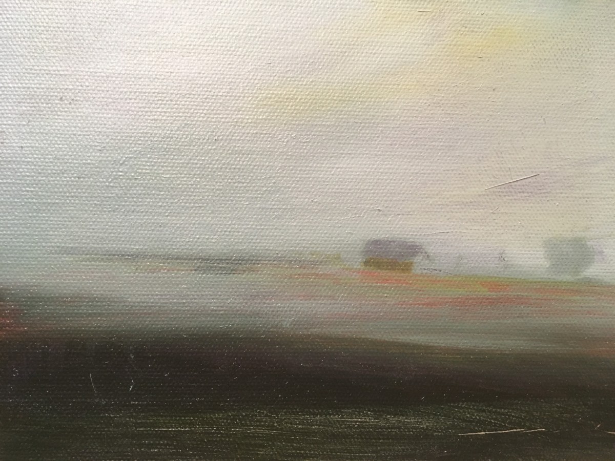 homestead in fog by Marston Clough 