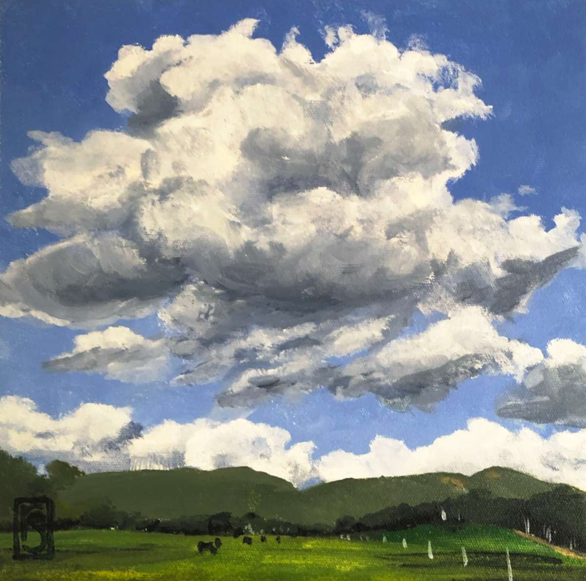 Big Cloud - study 1 by Rosalie Street, Image 2.