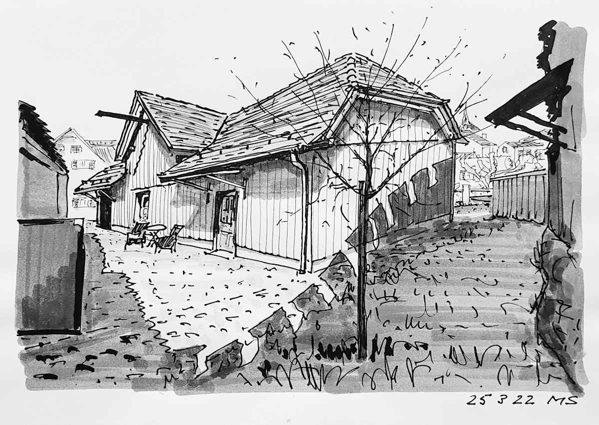 Eingang Bauhütte by Martin Spillmann 