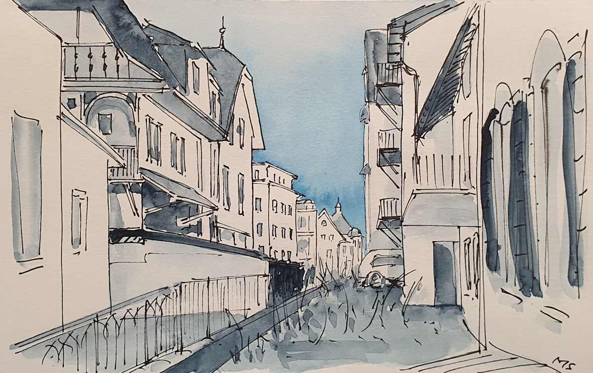 Gotthardstrasse by Martin Spillmann 