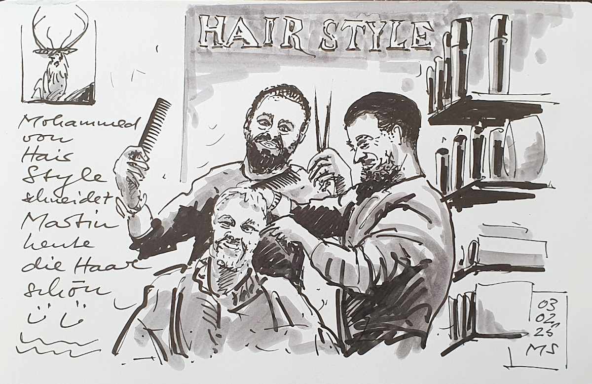 Hair Style Baarerstrasse by Martin Spillmann 