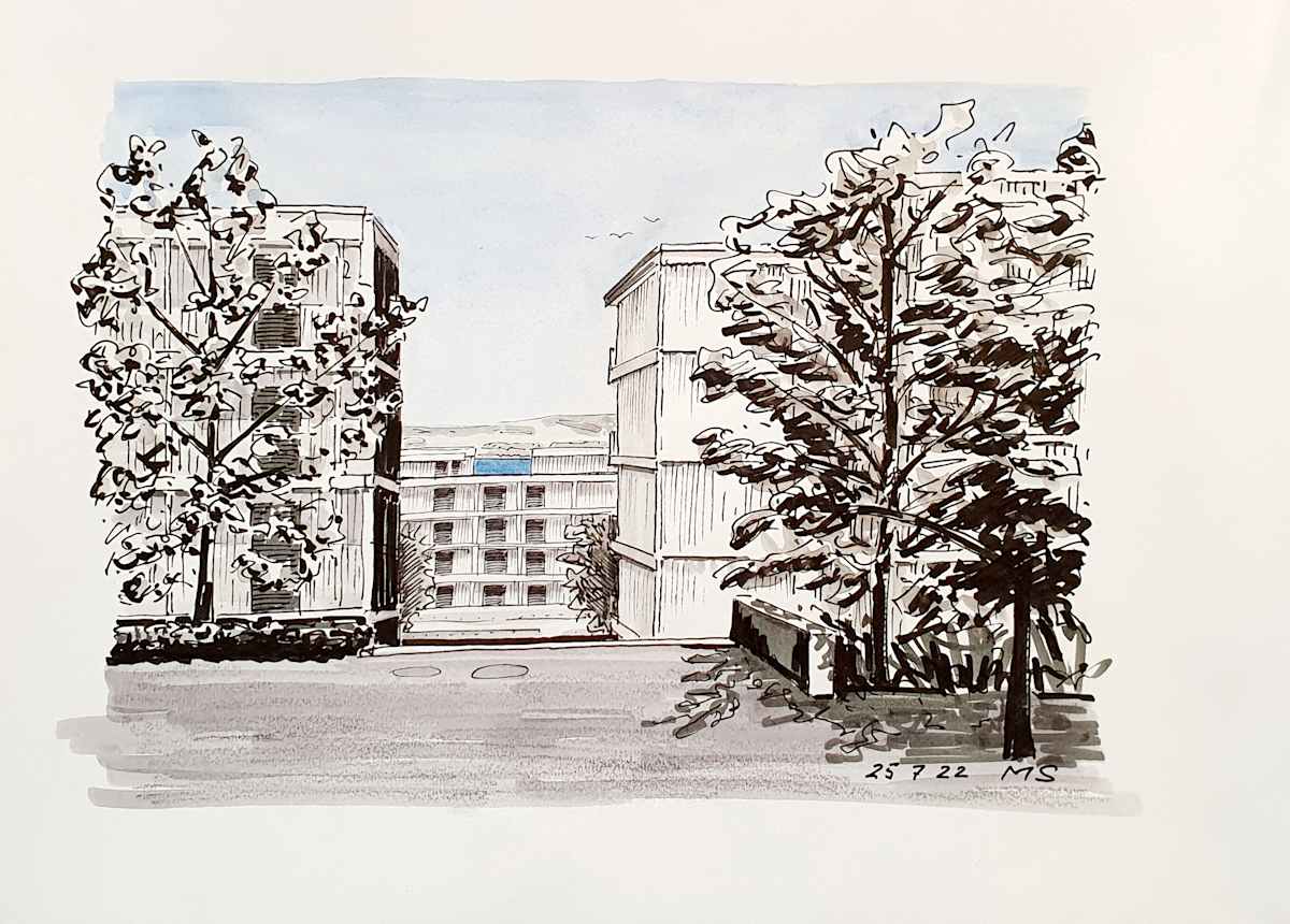 Hofstrasse Roost by Martin Spillmann 