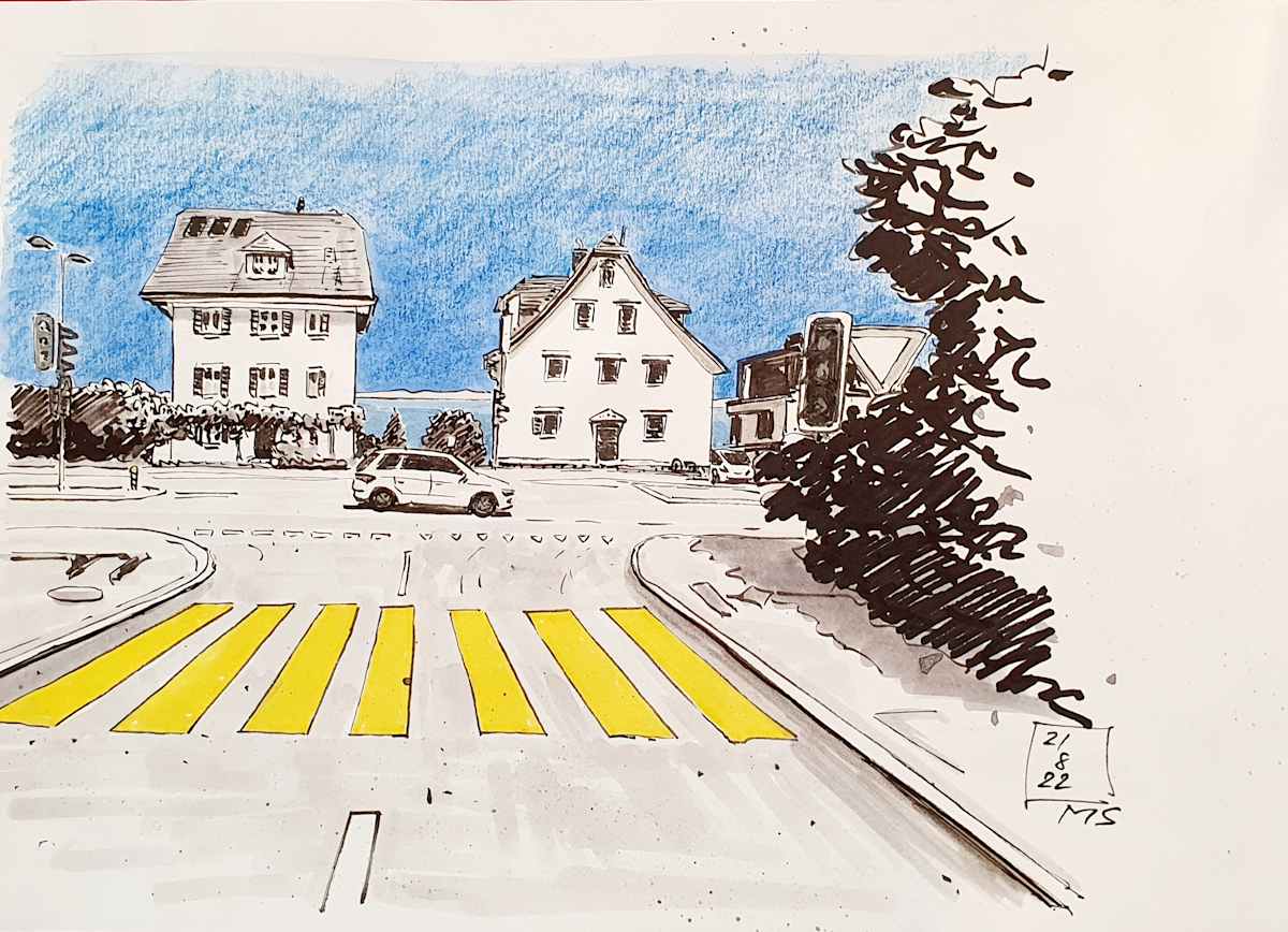 Mänibachstrasse by Martin Spillmann 
