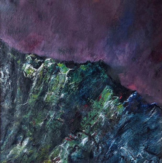 Mystische Landschaft by Doris Fedrizzi 