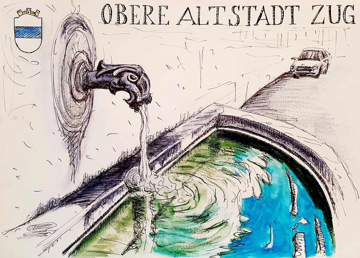 Obere Altstadt by Martin Spillmann 