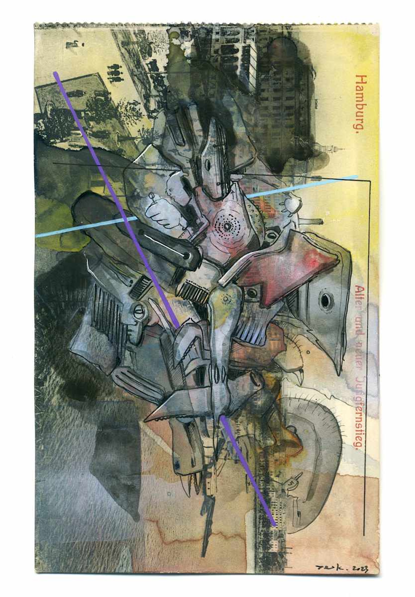 Alter und neuer Jungfernstieg by Peer Kriesel 