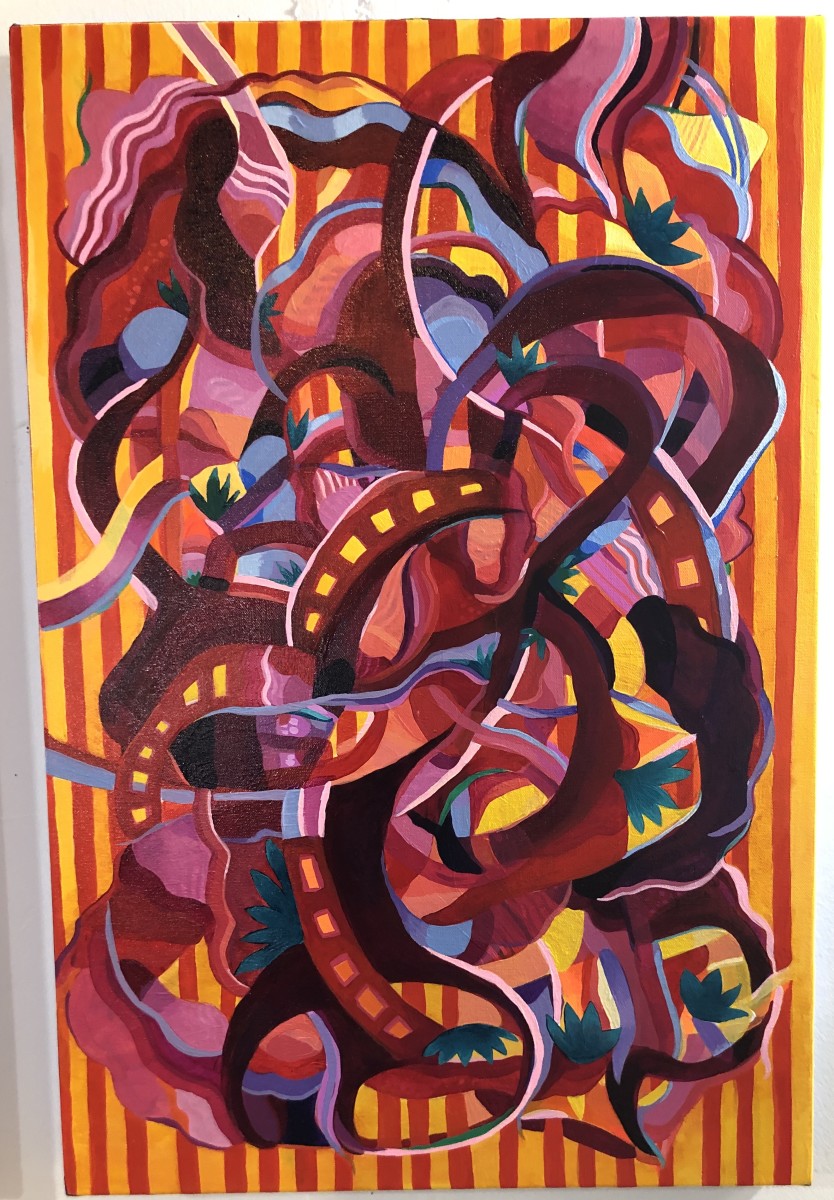 Tangle garden by Jennifer Banzaca 