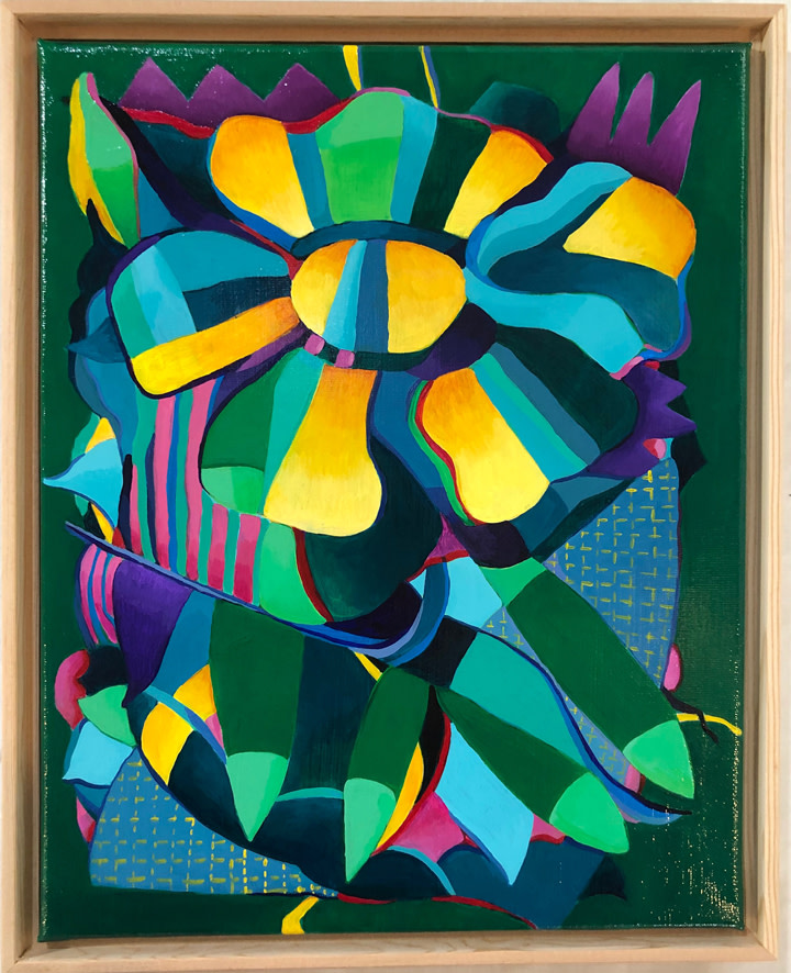 Germinate (green) by Jennifer Banzaca 