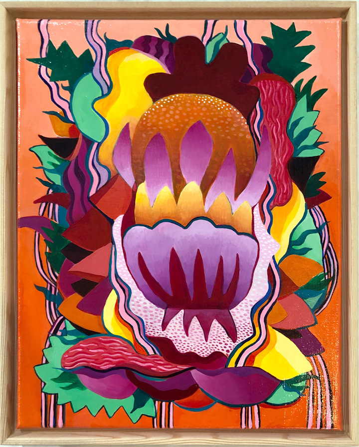 Germinate (orange) by Jennifer Banzaca 