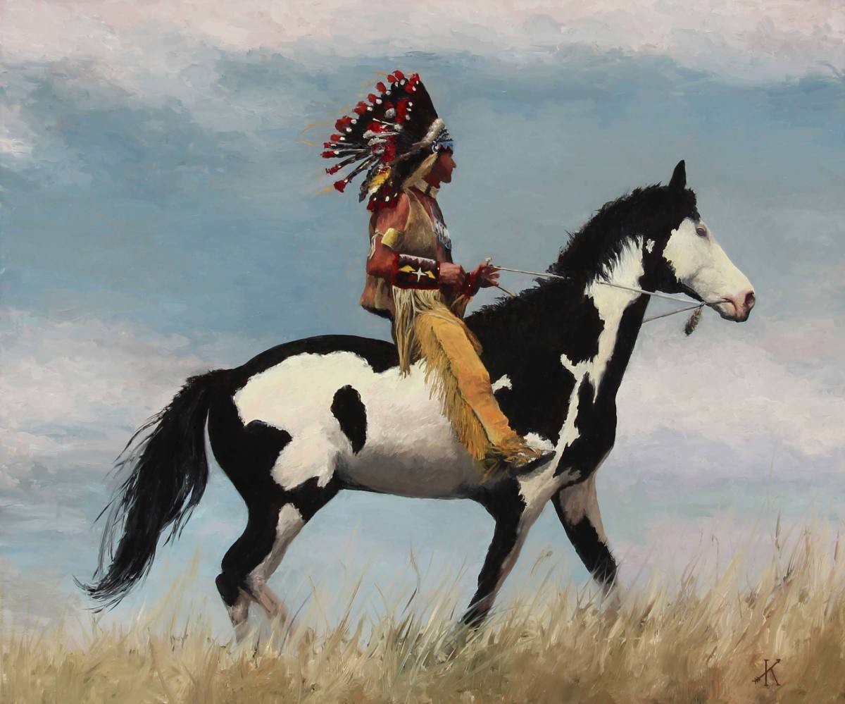Bryson and Chinook by Kim Randleas, Image 1.