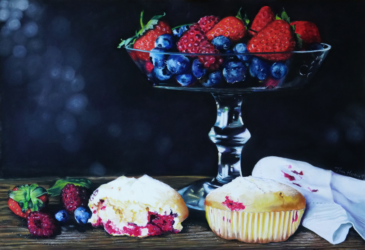 Zeitfalte 1 by Thea Herzig 