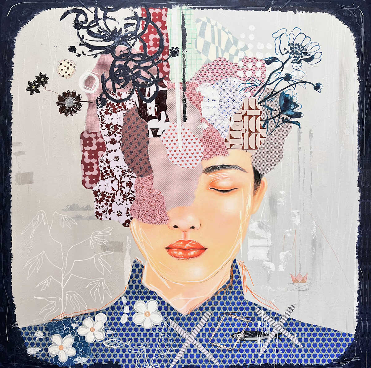 Goals by Art Irene Hoff  Image: Moments of quiet are powerful, they help you connect with the power that runs through you, and it is beyond what you can imagine. So don't be shy on the things you like to get out of life. The crazier, the better.