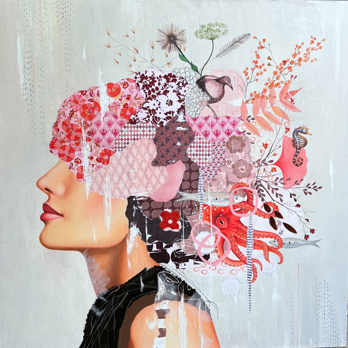 Rediscovery by Art Irene Hoff  Image: Rediscover the greatness that you are. Tune inwards, the answers are all there to be found.