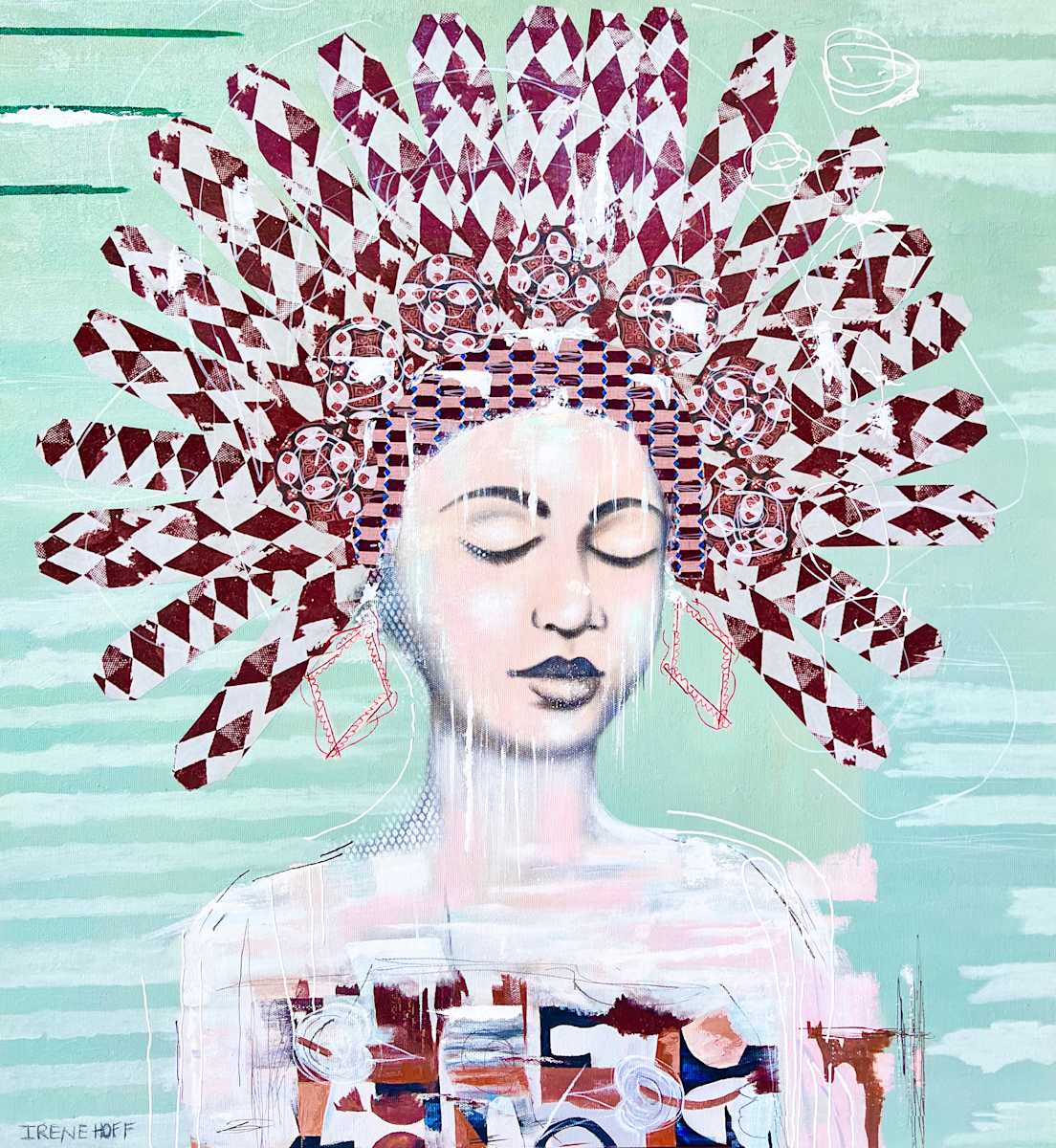 YOU by Art Irene Hoff 