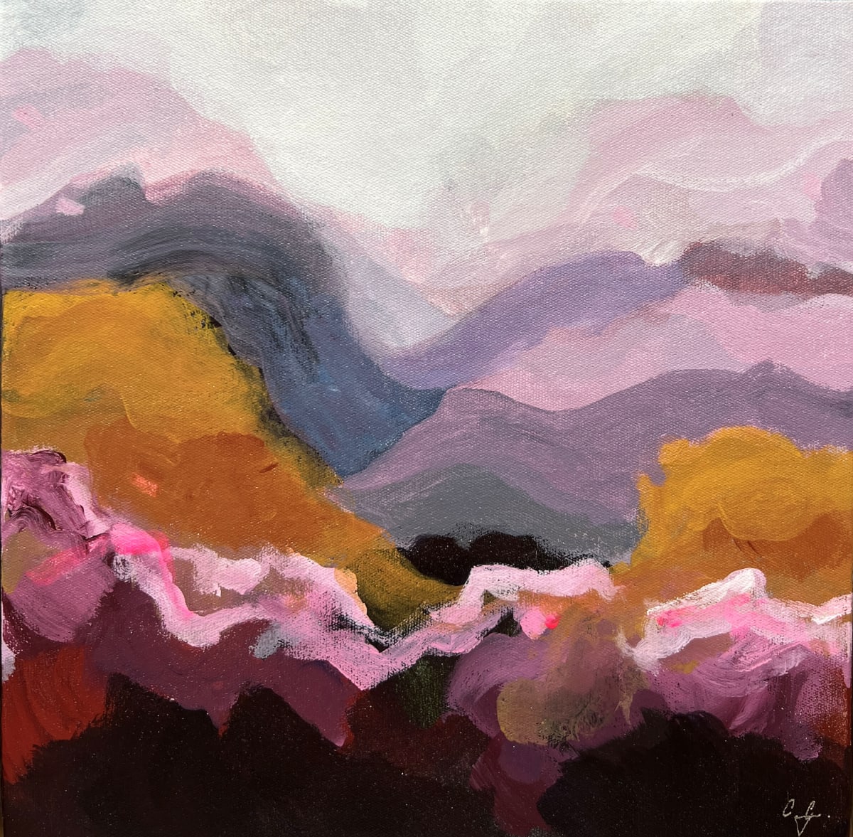 Distant Hues 2 by Catherine Garrod 