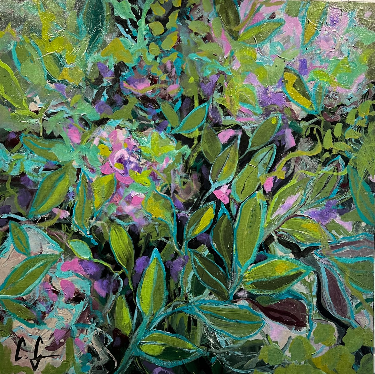 Purple Patch by Catherine Garrod 