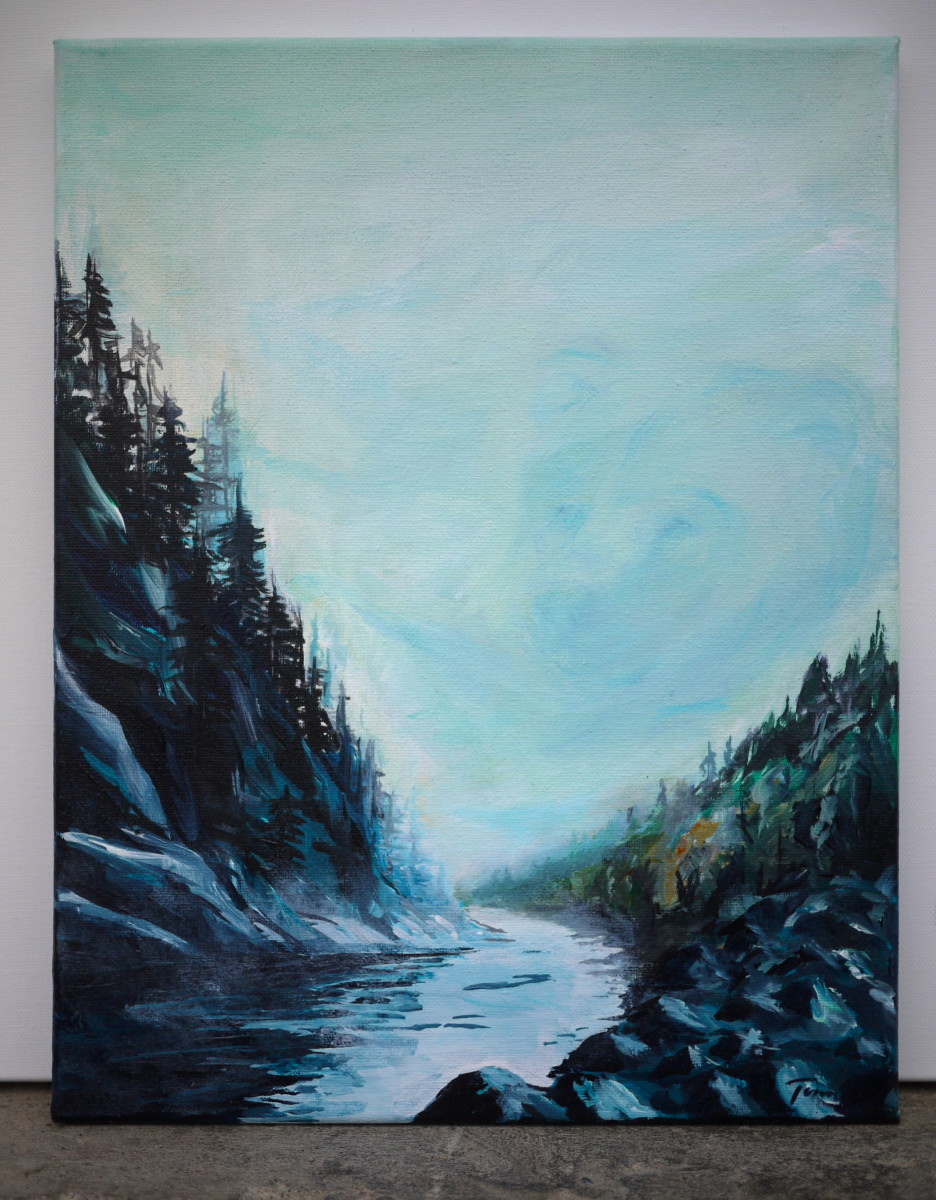 Squamish River by Tonnja Kopp 