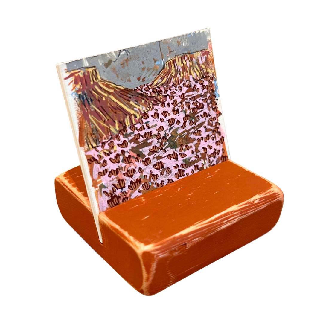 Rain Sky With Spring Flowers (with stand) by Layla Luna, Image 1.