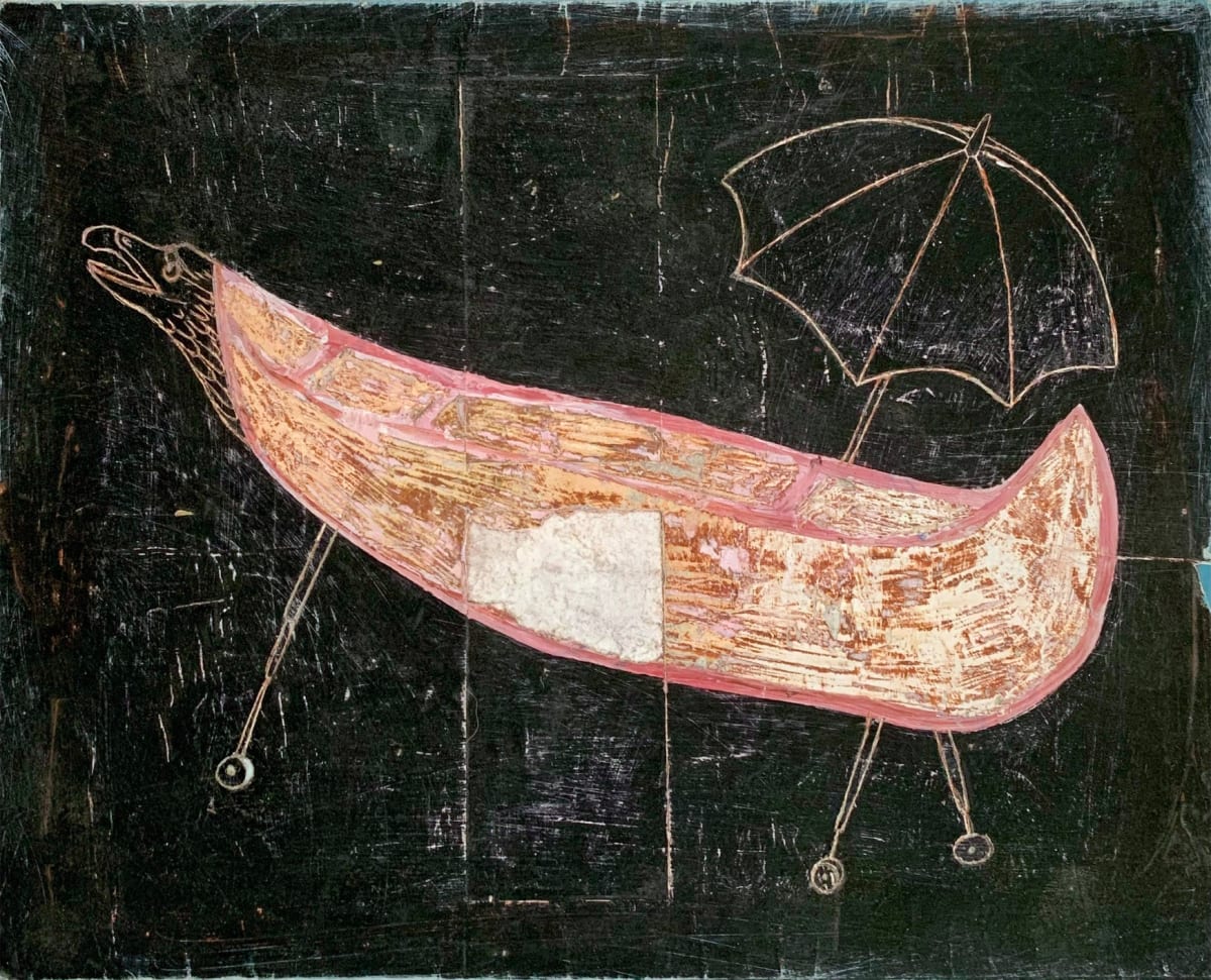 Blackboard Canoe_Umbrella 