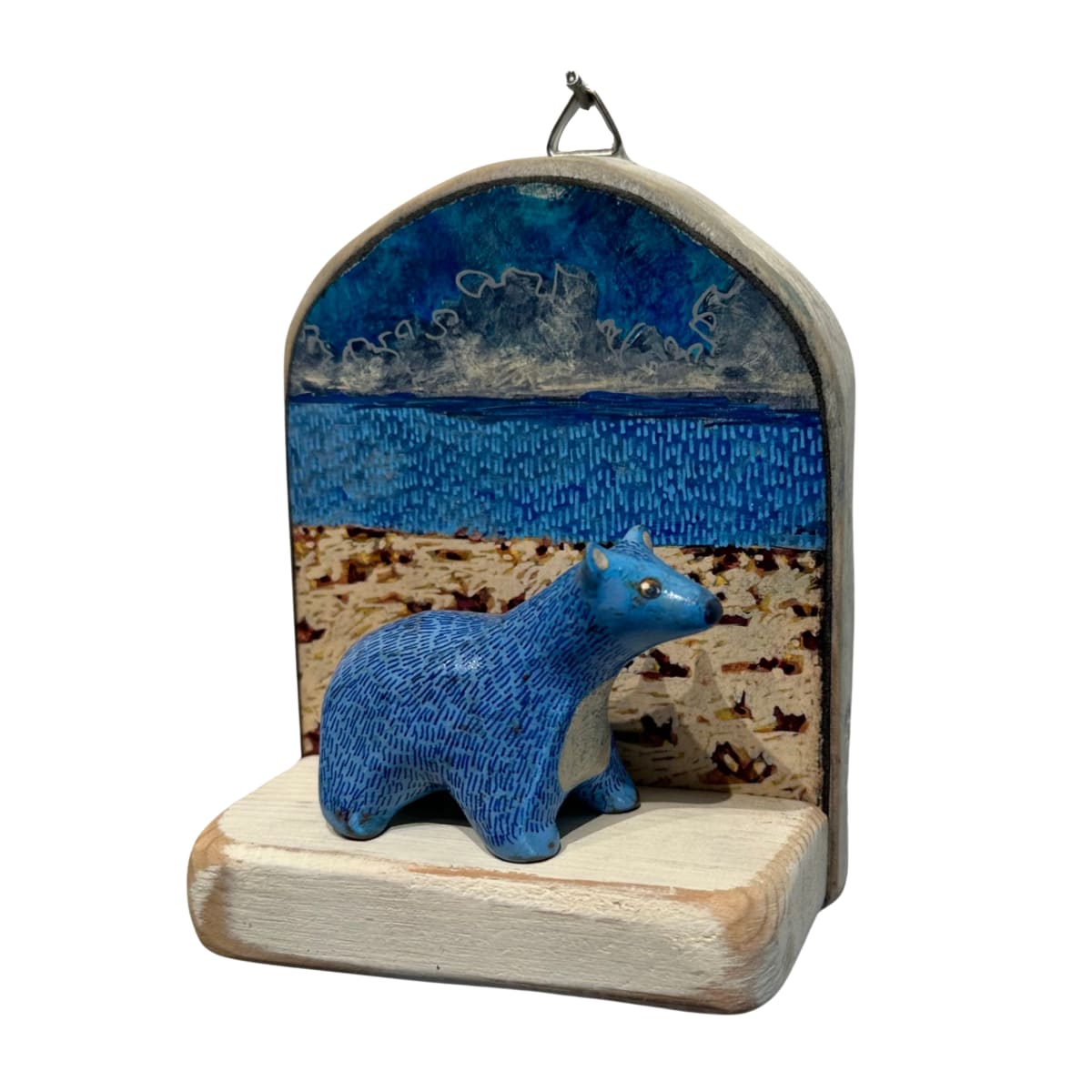 Blue Bear by Layla Luna 