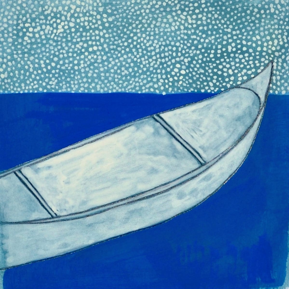 Cold (Blue Canoe) by Layla Luna, Image 1.