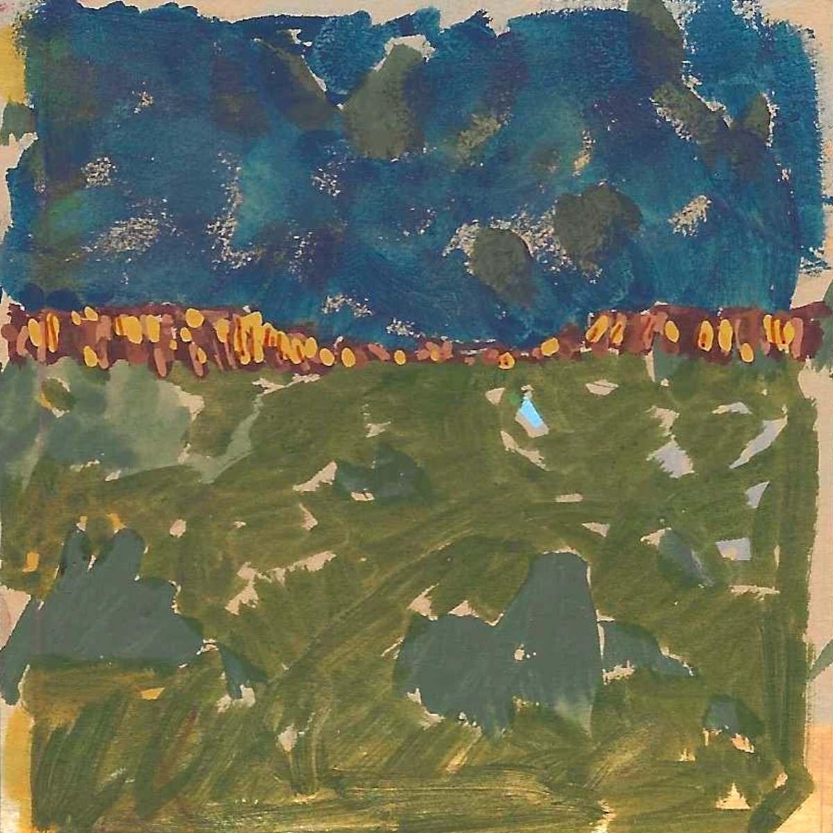 Green Green Baby Blue by Layla Luna 