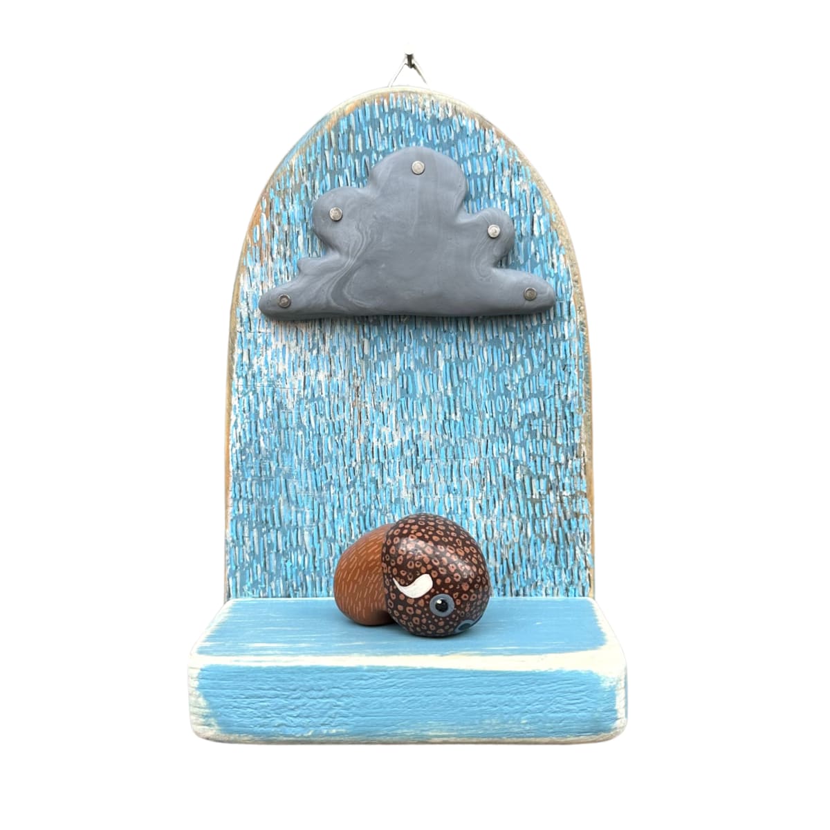 Monk the Bison, Talisman of Groundedness by Layla Luna 