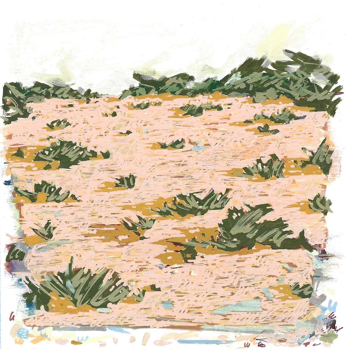 Ochre Shadows by Layla Luna 