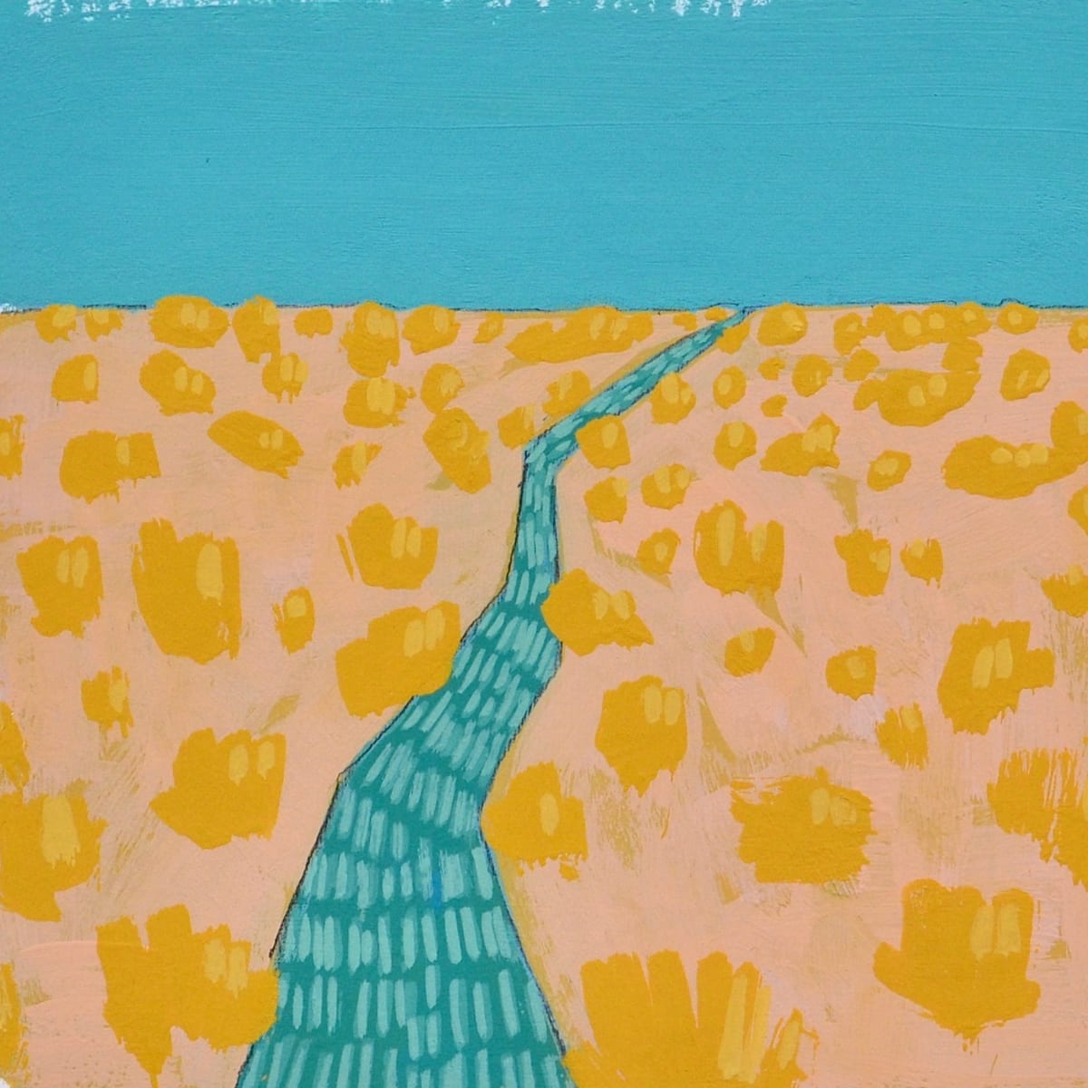 Smiling Again (Pink Landscape), Image 1.