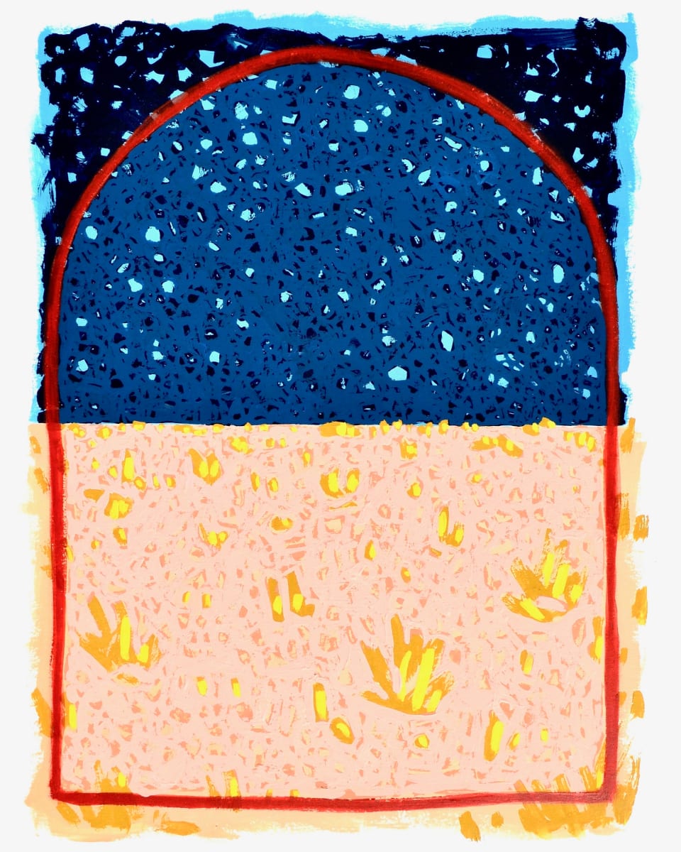 Tucumcari (Town Collection)_framed by Layla Luna 