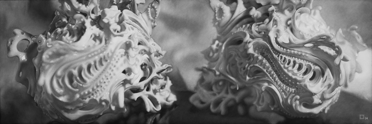 Duet # 2 Part 2 (Framed) by Marshall Harris 