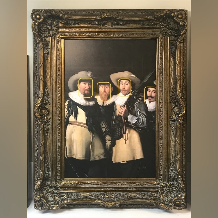 Social Media in The Golden Age -  Thomas de Keyser (1596 - 1667) Company of Lieutenant Dirck de Graeff - 1633 