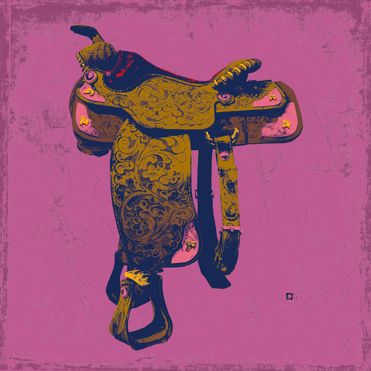 Warholy-O- Rodeo Series #1 by Marshall Harris, Image 1.