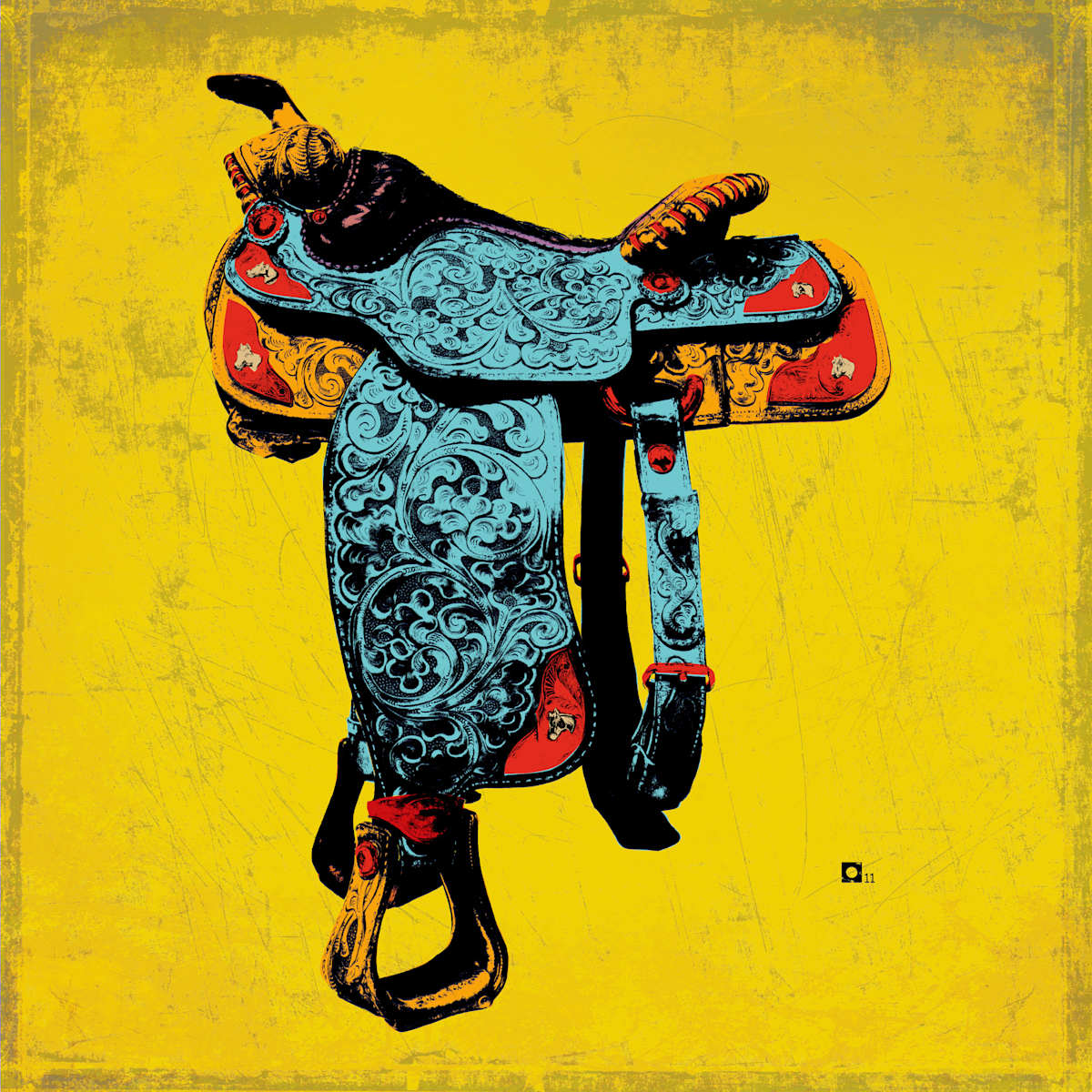 Warholy-O- Rodeo Series #5 by Marshall Harris, Image 2.