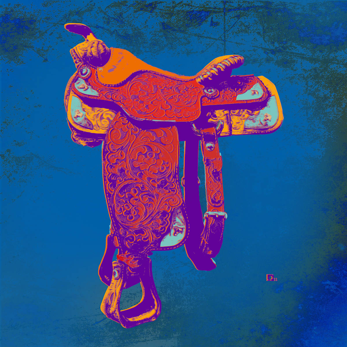 Warholy-O- Rodeo Series #7 by Marshall Harris, Image 2.