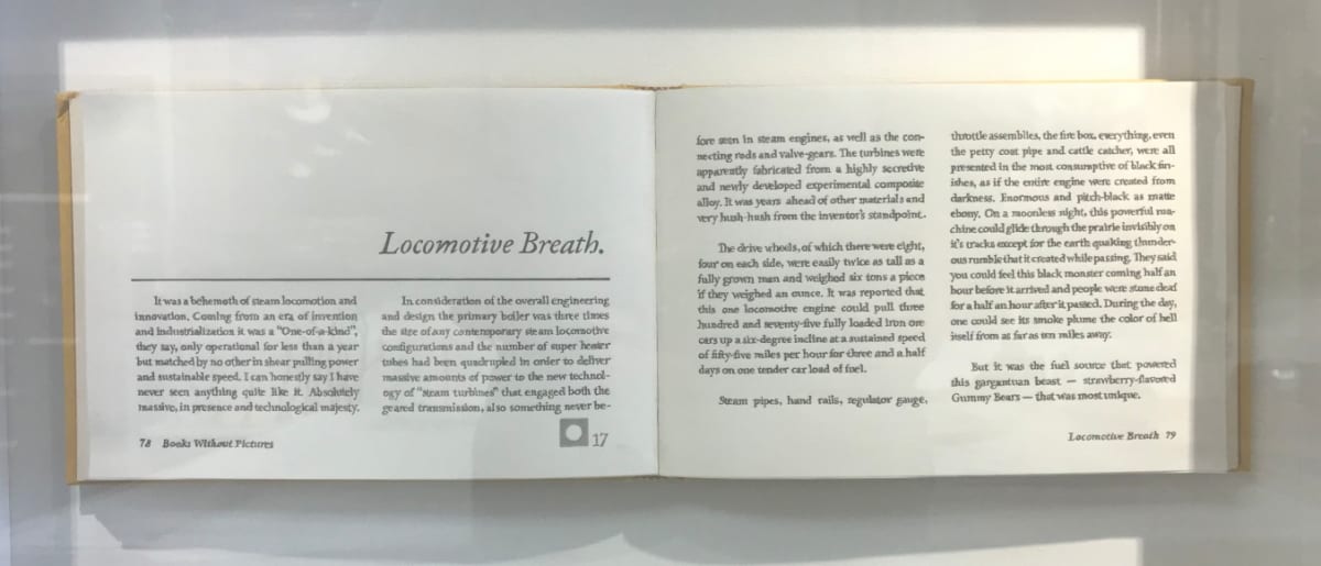 "Locomotive Breath" from the Books Without Pictures Series by Marshall Harris 