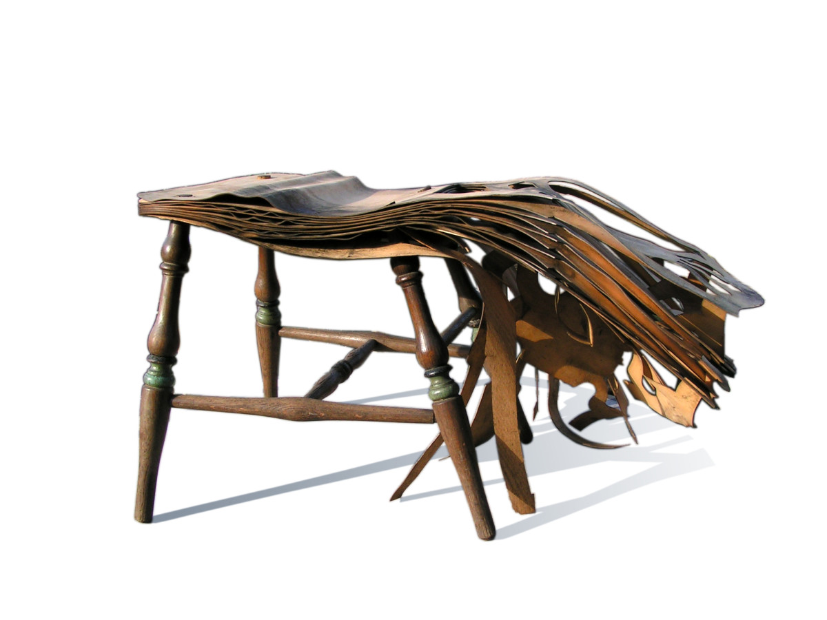 Unfolding Chair #2 by Marshall Harris 