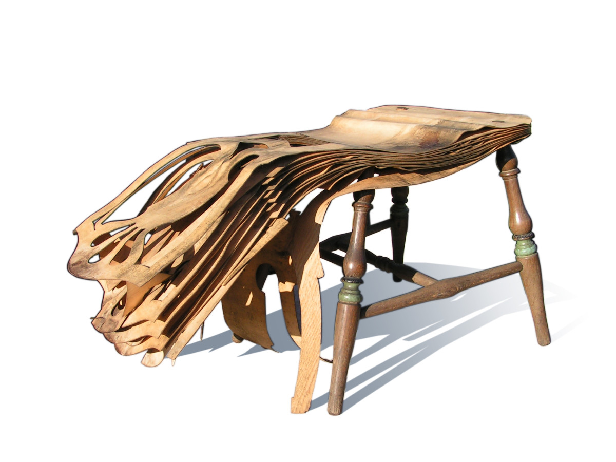 Unfolding Chair #3 by Marshall Harris 