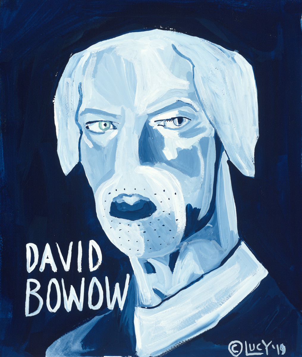 DAVID BOWOW by Lucy Marshall aka THE DOGOPHILE 