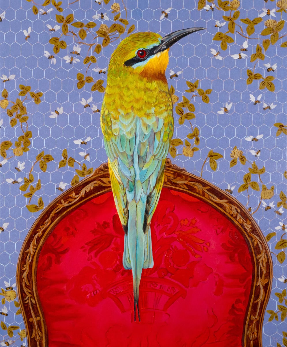 Hive mind – Rainbow Bee-Eater by Fiona Smith 