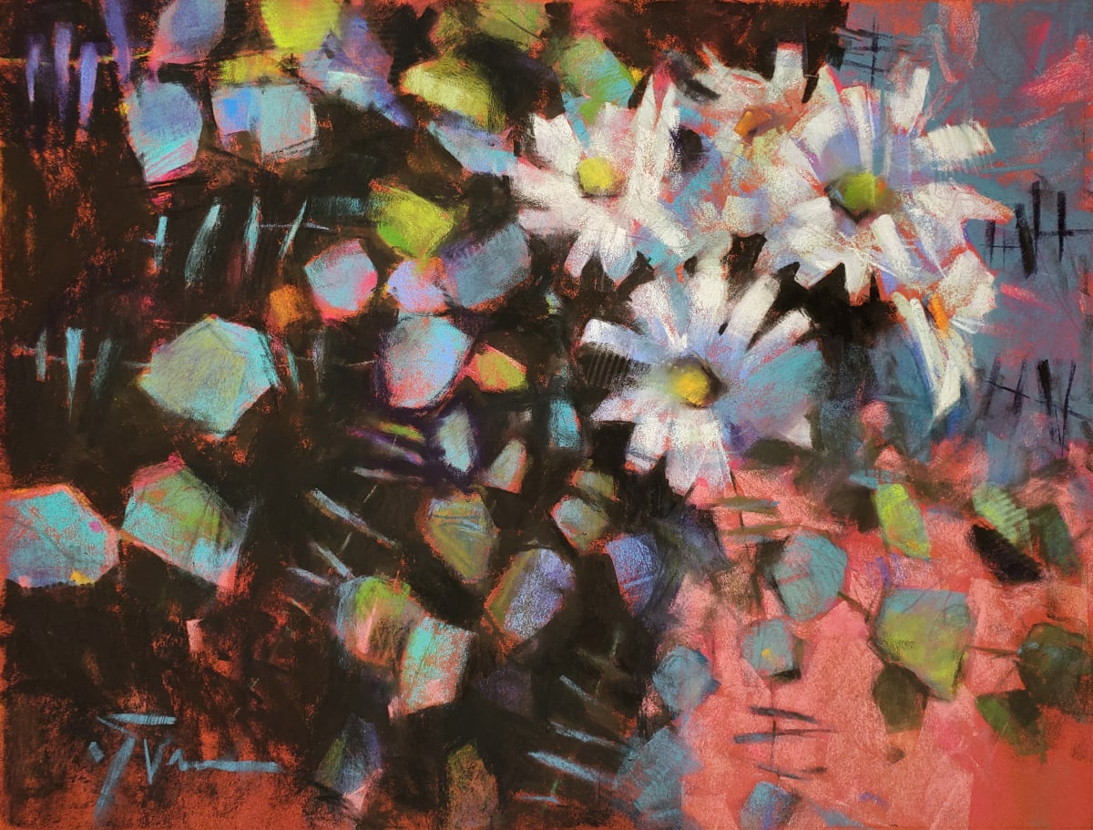 Dappled Daisies by Jennifer Evenhus 