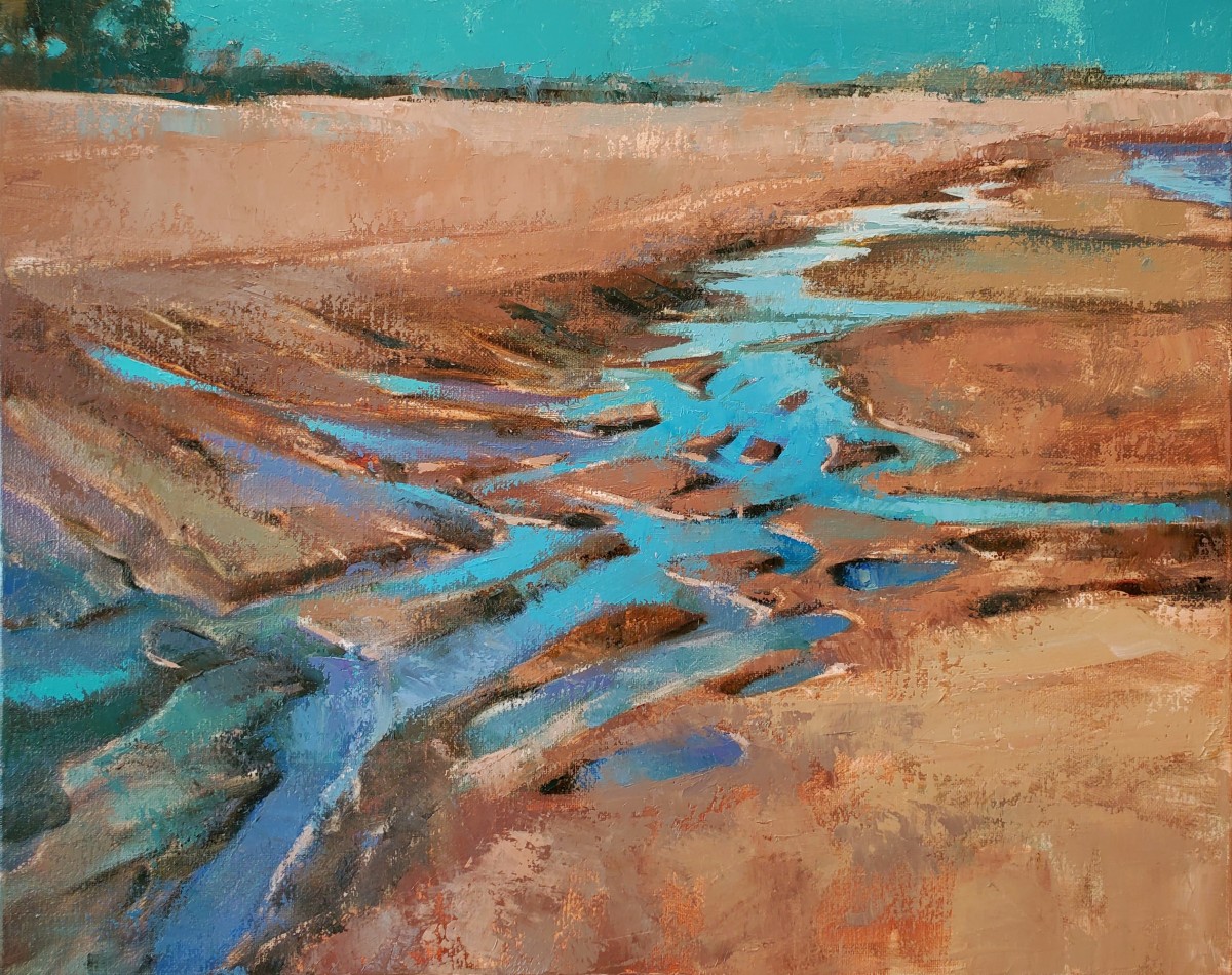 Following Low Tide by Jennifer Evenhus 